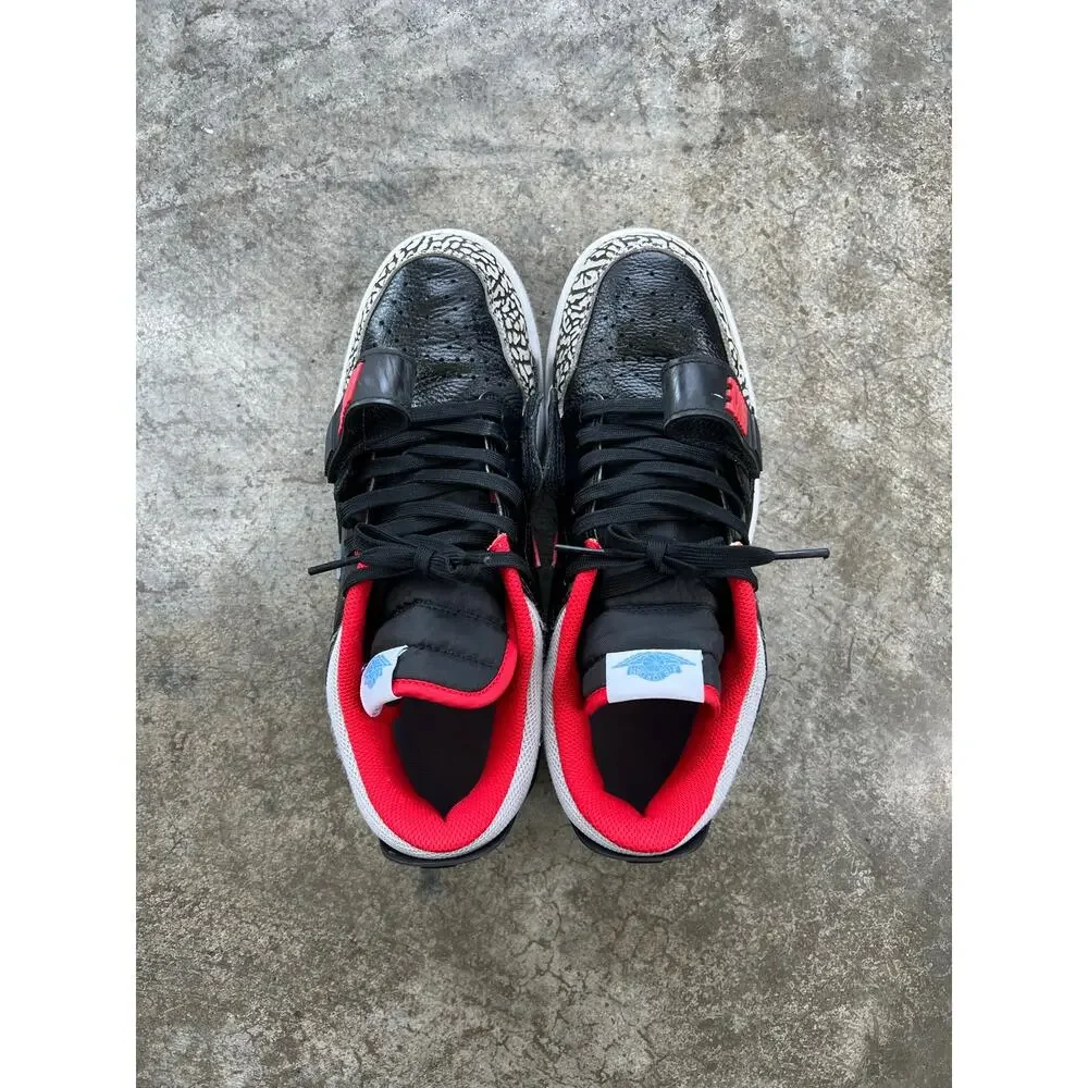 Jordan Legacy 312 Low Chicago Flag Black Blue Red Men’s 9.5